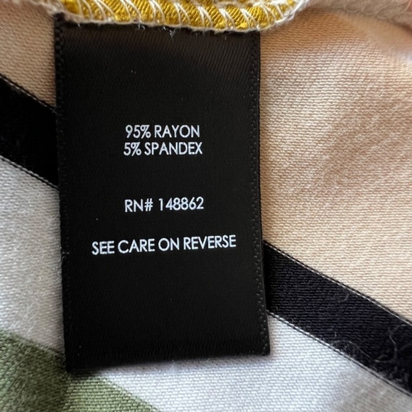 Torrid Striped Midi Dress with Button Detail - Picture 10 of 10